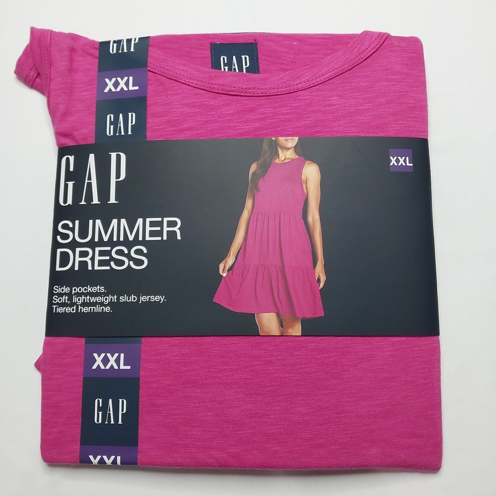 Gap Summer Dress Very Berry Dress Size XXL